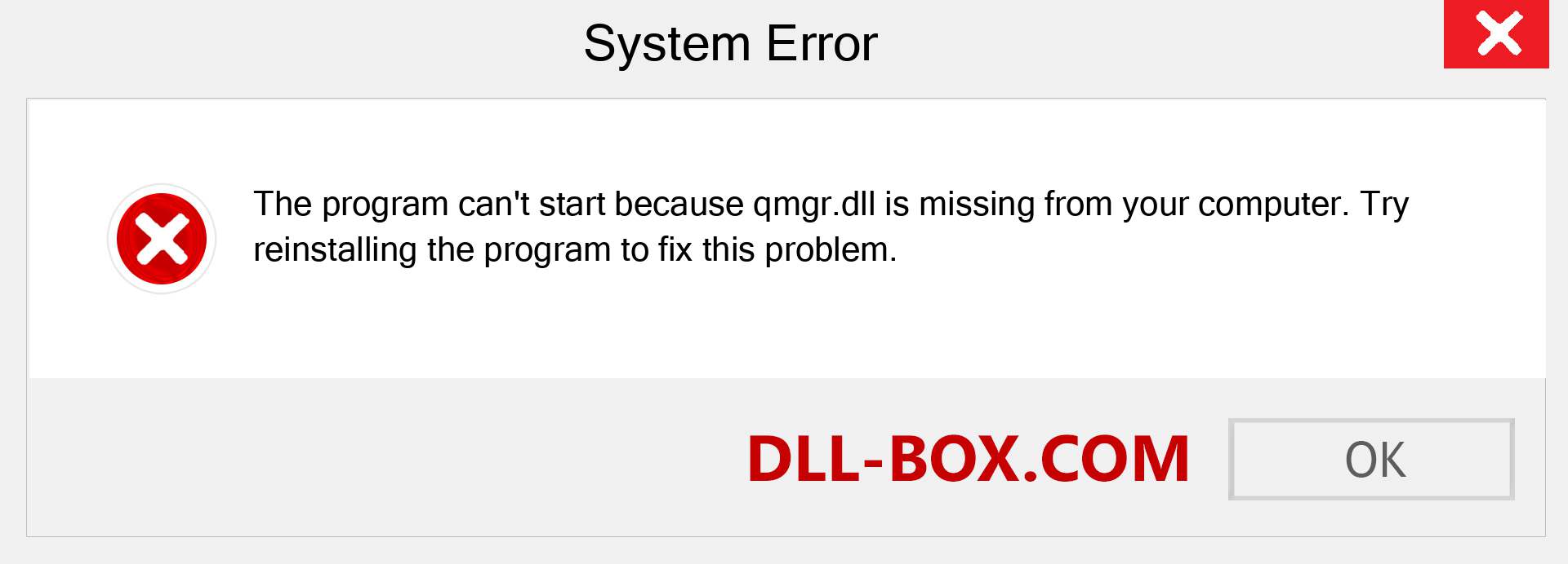  qmgr.dll file is missing?. Download for Windows 7, 8, 10 - Fix  qmgr dll Missing Error on Windows, photos, images